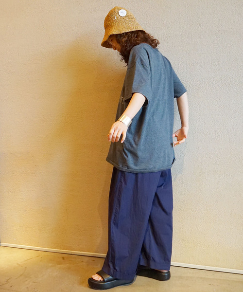 セール】ストライプ タックイージーパンツ（その他パンツ