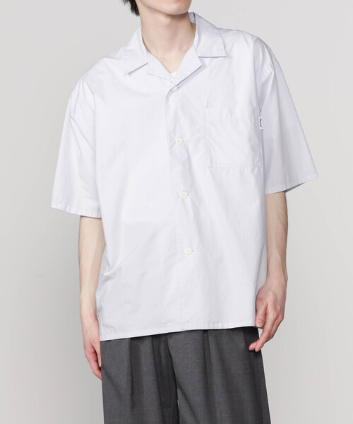 ORCIVAL｜オープンカラー 半袖シャツ OPEN COLLAR SHORT SLEEVE