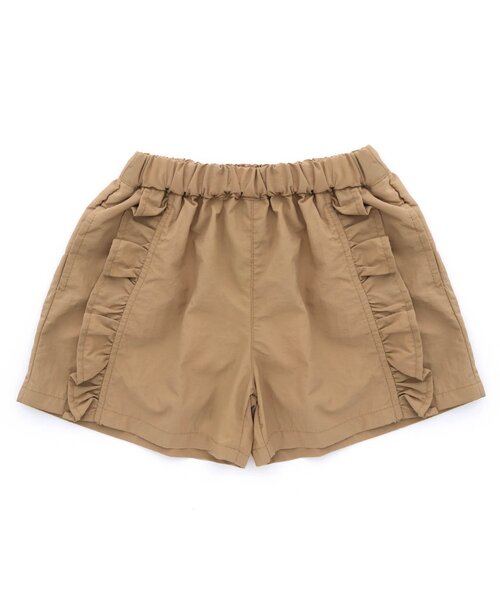 BREEZE（ブリーズ）の「水陸両用フリルショートパンツ_撥水加工（その他パンツ・キッズ・ピンク/ベージュ/ブルー・120/90/100/140/80/130/110）」の8枚目の写真