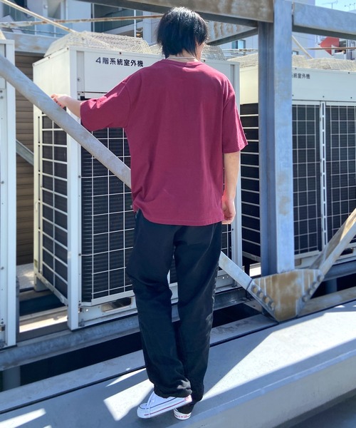RVCA(ルーカ)の「RVCA/ルーカ ブランドロゴ オーバーサイズ 半袖Tシャツ/クルーネックTシャツ BD041-273(Tシャツ/カットソー・メンズ・ホワイト×レッド/バーガンディー/ブラック×ブラック・XL/L/M)」の11枚目の写真