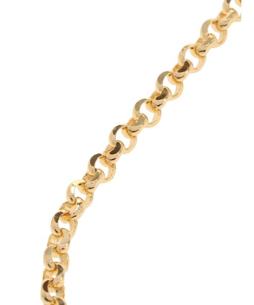 RESEXXY（リゼクシー）の「サークルプランプチェーンネックレス（ネックレス・レディース・ゴールド/シルバー・FREE）」の4枚目の写真