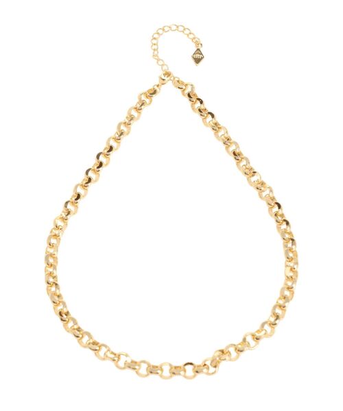 RESEXXY（リゼクシー）の「サークルプランプチェーンネックレス（ネックレス・レディース・ゴールド/シルバー・FREE）」の5枚目の写真