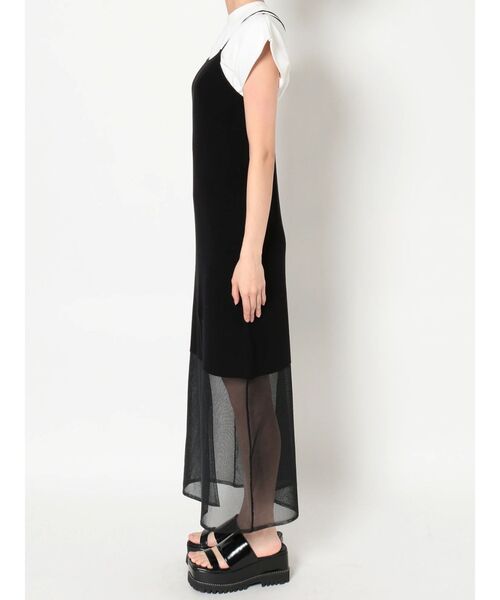 MURUA（ムルーア）の「シアーニットキャミワンピース（ワンピース・レディース・ブラック/ブルー・FREE）」の20枚目の写真