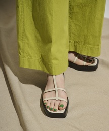 LE TALON | TAEKO HIGASHIHARA×LE TALONアツゾコWストラップサンダル(サンダル)