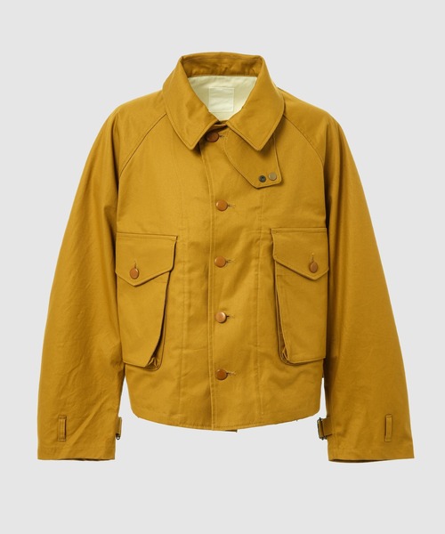 WhoWhat(フーワット)の「DRIZZLER JACKET(テーラードジャケット・メンズ・ブラック/キャメル・M)」の2枚目の写真