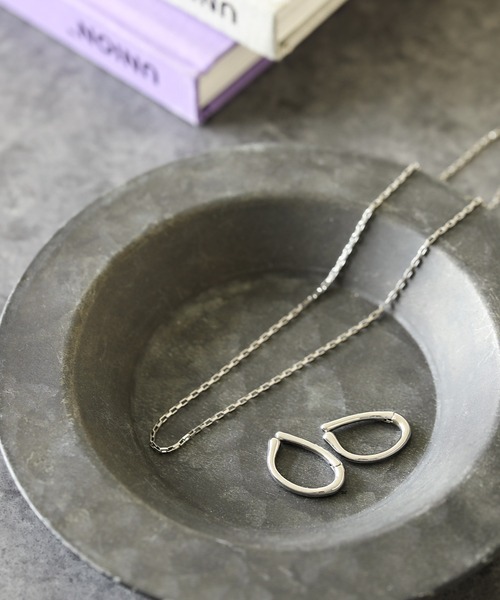 Monocoro toppi（モノコロトッピ）の「クリップ ニュアンス サークル イヤリング（イヤリング・レディース・シルバー/ゴールド・フリー）」の12枚目の写真