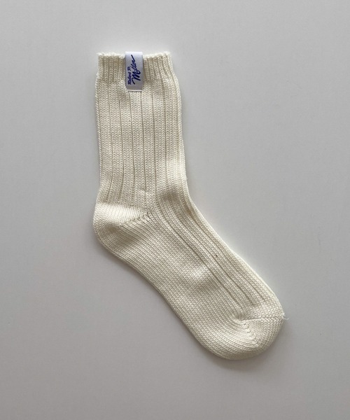 CANAL JEAN(キャナルジーン)の「Miller ソフトリブソックス(ソックス/靴下・レディース・グレー/ブルー/ホワイト/オレンジ/パープル/ダークグリーン/ネイビー/レッド・ONE SIZE)」の15枚目の写真