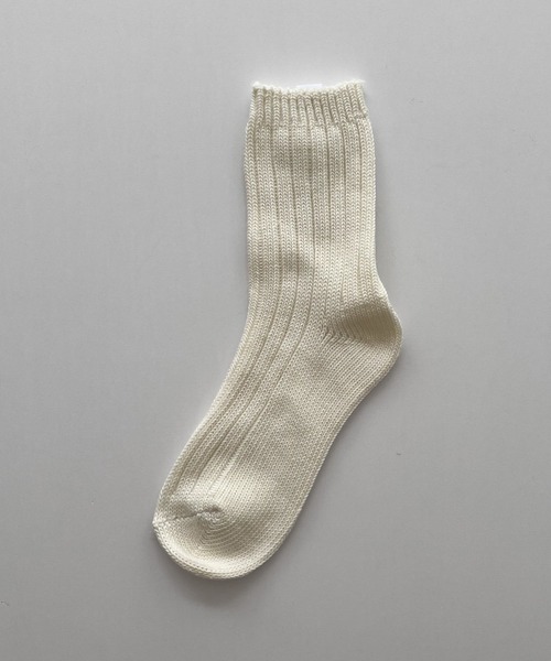 CANAL JEAN(キャナルジーン)の「Miller ソフトリブソックス(ソックス/靴下・レディース・グレー/ブルー/ホワイト/オレンジ/パープル/ダークグリーン/ネイビー/レッド・ONE SIZE)」の16枚目の写真