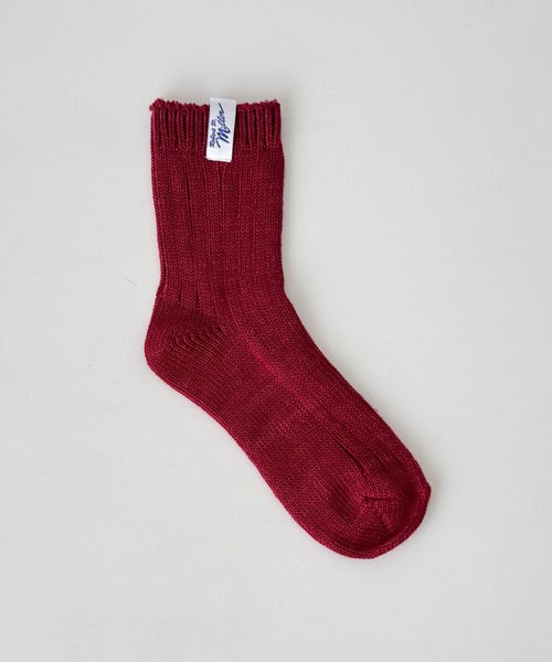 CANAL JEAN(キャナルジーン)の「Miller ソフトリブソックス(ソックス/靴下・レディース・グレー/ブルー/ホワイト/オレンジ/パープル/ダークグリーン/ネイビー/レッド・ONE SIZE)」の21枚目の写真