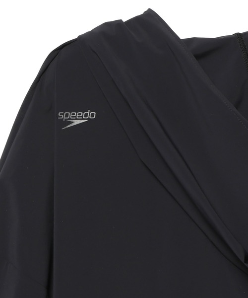 Speedo（スピード）の「SPEEDO / パフスリーブフーディー（ブルゾン・レディース・ブラック・MEDIUM/LARGE）」の5枚目の写真