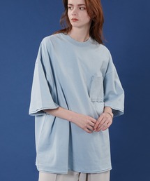 DAMAGE CUT OFF T-SHIRT / カットオフダメージTシャツ