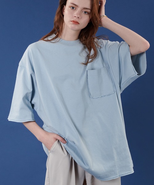 セール】DAMAGE CUT OFF T-SHIRT / カットオフダメージTシャツ