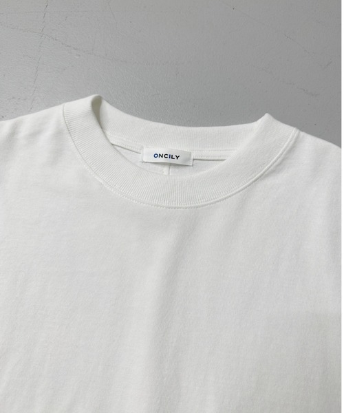 ONCILY(オンシェリー)の「DAMAGE CUT OFF T-SHIRT / カットオフダメージTシャツ(Tシャツ/カットソー・メンズ・ピンク系その他/ブルーグリーン/オフホワイト・MEDIUM/LARGE)」の11枚目の写真