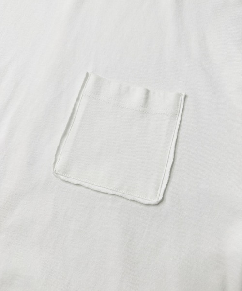 ONCILY(オンシェリー)の「DAMAGE CUT OFF T-SHIRT / カットオフダメージTシャツ(Tシャツ/カットソー・メンズ・ピンク系その他/ブルーグリーン/オフホワイト・MEDIUM/LARGE)」の14枚目の写真