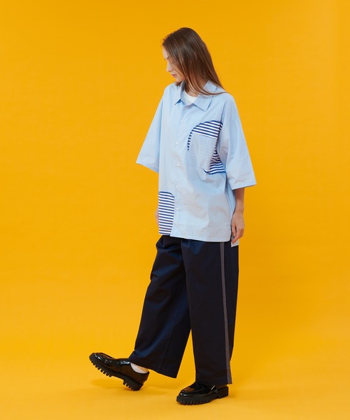 ONCILY(オンシェリー)の「SIDE LINE CHINO PANTS / サイドラインチノパンツ(チノパンツ・メンズ・ネイビー/ベージュ・LARGE/SMALL/MEDIUM)」の15枚目の写真