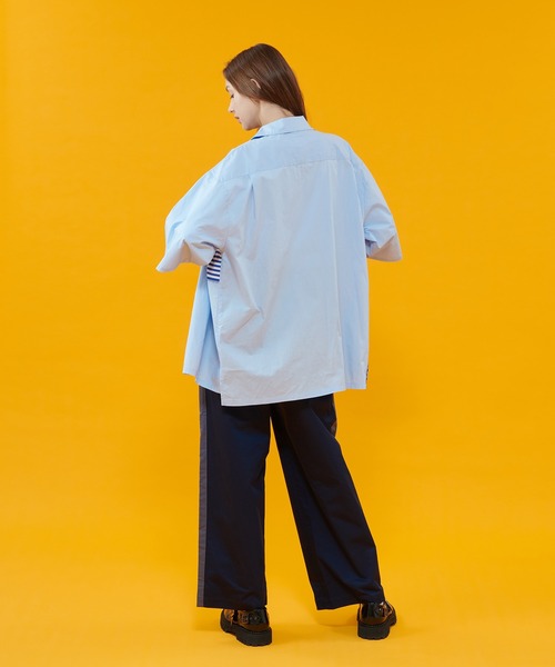 ONCILY(オンシェリー)の「SIDE LINE CHINO PANTS / サイドラインチノパンツ(チノパンツ・メンズ・ネイビー/ベージュ・LARGE/SMALL/MEDIUM)」の17枚目の写真