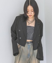JEANASIS | ショートテーラードWジャケット/974159(テーラードジャケット)