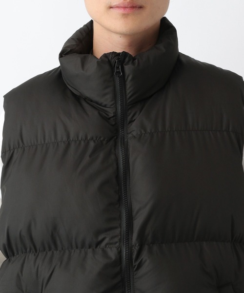 RAGEBLUE（レイジブルー）の「【AIRTHERMAL】エアサーマルサイドスリット中綿ベスト（ダウンベスト・メンズ・ネイビー/ブラック系その他/ブラック/ブラック系その他2・LARGE/MEDIUM）」の11枚目の写真