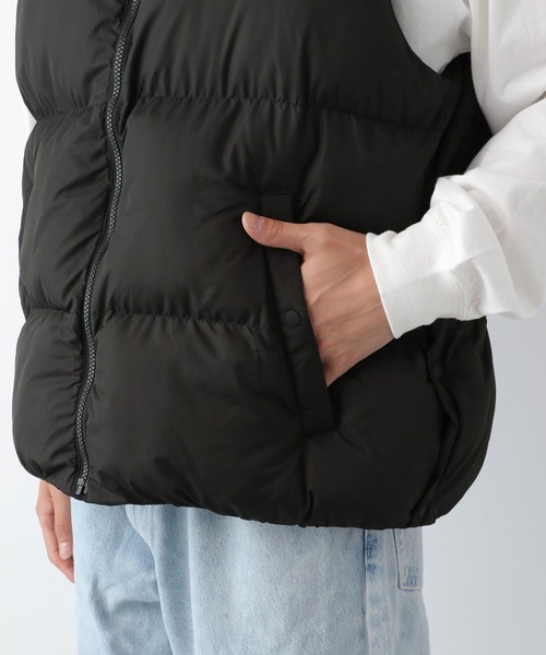 RAGEBLUE（レイジブルー）の「【AIRTHERMAL】エアサーマルサイドスリット中綿ベスト（ダウンベスト・メンズ・ネイビー/ブラック系その他/ブラック/ブラック系その他2・LARGE/MEDIUM）」の13枚目の写真