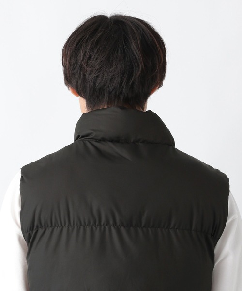 RAGEBLUE（レイジブルー）の「【AIRTHERMAL】エアサーマルサイドスリット中綿ベスト（ダウンベスト・メンズ・ネイビー/ブラック系その他/ブラック/ブラック系その他2・LARGE/MEDIUM）」の16枚目の写真