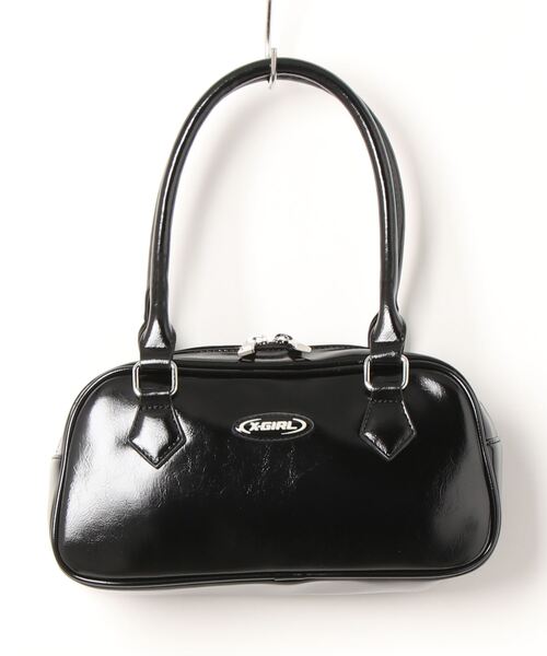 X-girl(エックスガール)の「【X-girl /エックスガール】HANDBAG(ハンドバッグ・レディース・ライトパープル/イエロー/ブラック・FREE)」の2枚目の写真