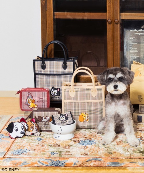 Disney（ディズニー）の「ディズニー　ダイカットポーチチャーム（ポーチ・レディース・ホワイト/ベージュ系/グレー・FREE）」の11枚目の写真