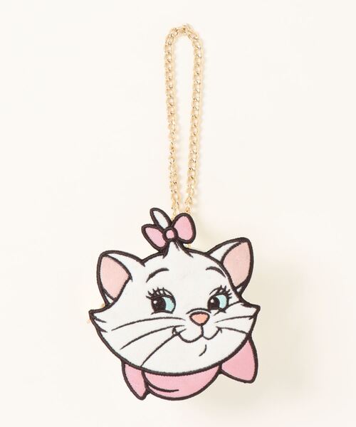 Disney（ディズニー）の「ディズニー　ダイカットポーチチャーム（ポーチ・レディース・ホワイト/ベージュ系/グレー・FREE）」の16枚目の写真