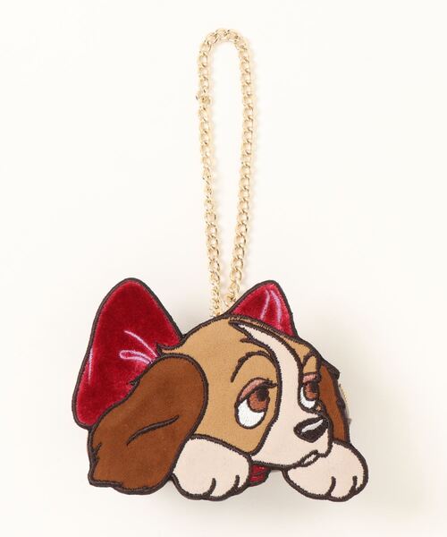 Disney（ディズニー）の「ディズニー　ダイカットポーチチャーム（ポーチ・レディース・ホワイト/ベージュ系/グレー・FREE）」の18枚目の写真