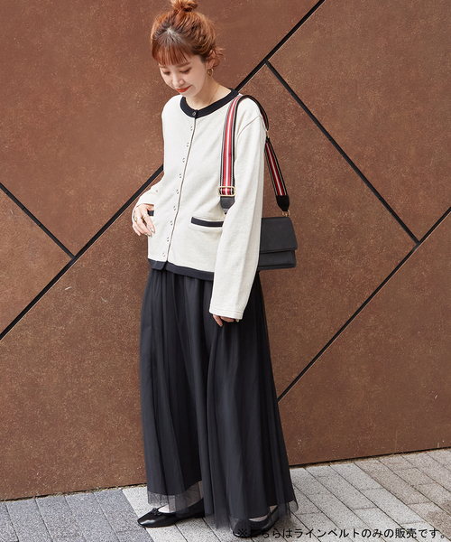AULENTTI(オウレンティ)の「【AULENTTI/オウレンティ】付け替え用 ラインベルト(その他小物・レディース・ブラック/ホワイト/グリーン・FREE)」の13枚目の写真