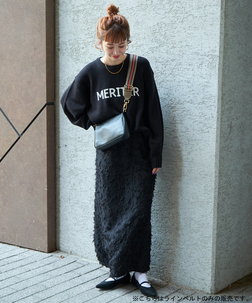 AULENTTI(オウレンティ)の「【AULENTTI/オウレンティ】付け替え用 ラインベルト(その他小物・レディース・ブラック/ホワイト/グリーン・FREE)」の19枚目の写真