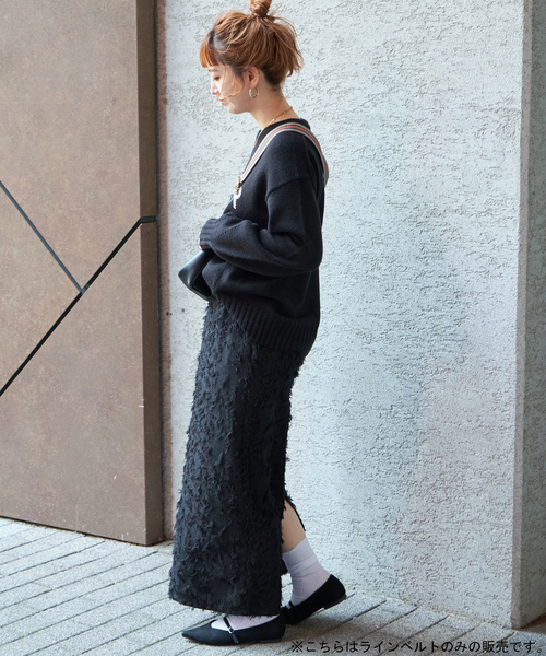 AULENTTI(オウレンティ)の「【AULENTTI/オウレンティ】付け替え用 ラインベルト(その他小物・レディース・ブラック/ホワイト/グリーン・FREE)」の20枚目の写真