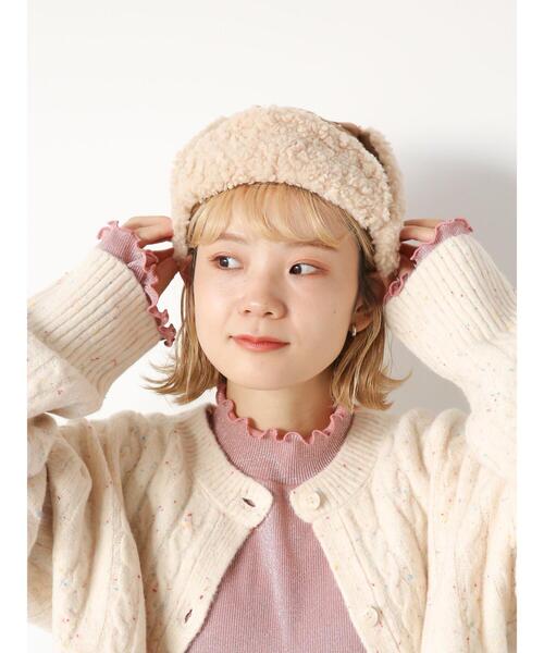 ehka sopo（エヘカソポ）の「フライトキャップ（ハット・レディース・キナリ/ベージュ/ブラウン・F）」の7枚目の写真