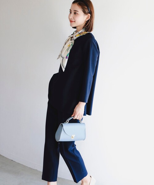 B:MING by BEAMS(ビーミングバイビームス)の「【セレモニー・フォーマル】B:MING by BEAMS / ストレッチ プルオーバー(シャツ/ブラウス・レディース・ブラック/ネイビー/ライトグレー・L/O/S/M)」の21枚目の写真