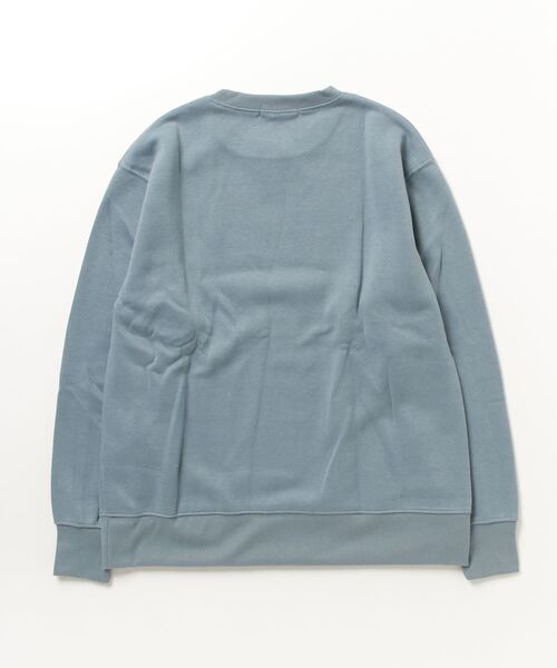 FUNALIVE（ファンアライブ）の「Fleece-lined sweatshirt  無地 裏起毛トレーナー unisex（スウェット・メンズ・ネイビー/グリーン/杢グレー/ブルー/ブラック・L/M/XL）」の6枚目の写真