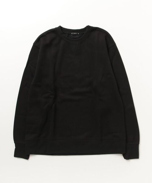 FUNALIVE（ファンアライブ）の「Fleece-lined sweatshirt  無地 裏起毛トレーナー unisex（スウェット・メンズ・ネイビー/グリーン/杢グレー/ブルー/ブラック・L/M/XL）」の11枚目の写真