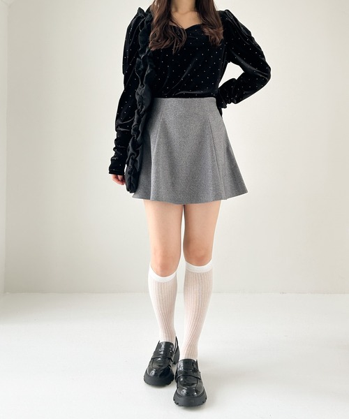 Heather(ヘザー)の「フレアミニスカート 992066(スカート・レディース・ブラック/グレー・M/S)」の18枚目の写真