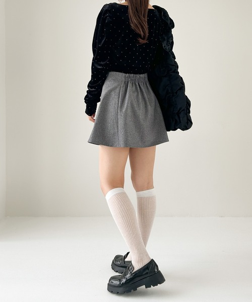 Heather(ヘザー)の「フレアミニスカート 992066(スカート・レディース・ブラック/グレー・M/S)」の20枚目の写真
