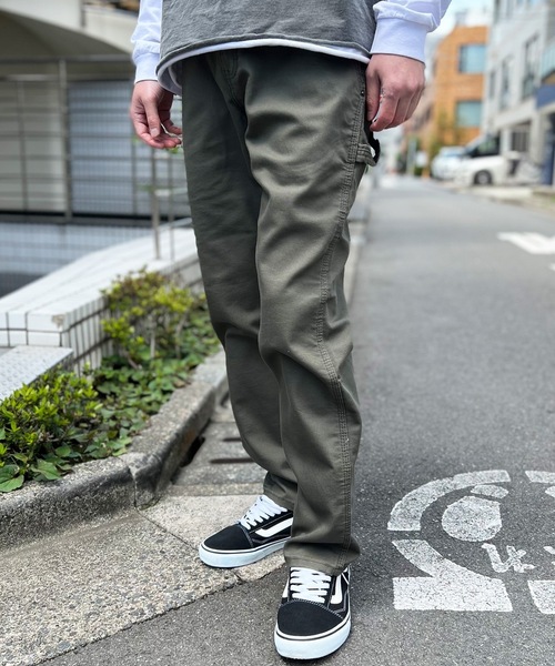 Dickies（ディッキーズ）の「【DICKIES】ディッキーズ DUCK CARPENTER PANT ダック カーペンター ジーンズ パンツ DP802 DP806（デニムパンツ・メンズ・キャメル/グレイッシュブルー/ブラック/モスグリーン/グレー/ダークインディゴブルー/インディゴブルー・32inch/34inch/30inch/36inch）」の21枚目の写真