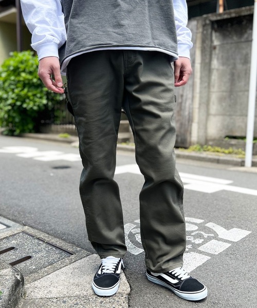 Dickies（ディッキーズ）の「【DICKIES】ディッキーズ DUCK CARPENTER PANT ダック カーペンター ジーンズ パンツ DP802 DP806（デニムパンツ・メンズ・キャメル/グレイッシュブルー/ブラック/モスグリーン/グレー/ダークインディゴブルー/インディゴブルー・32inch/34inch/30inch/36inch）」の22枚目の写真