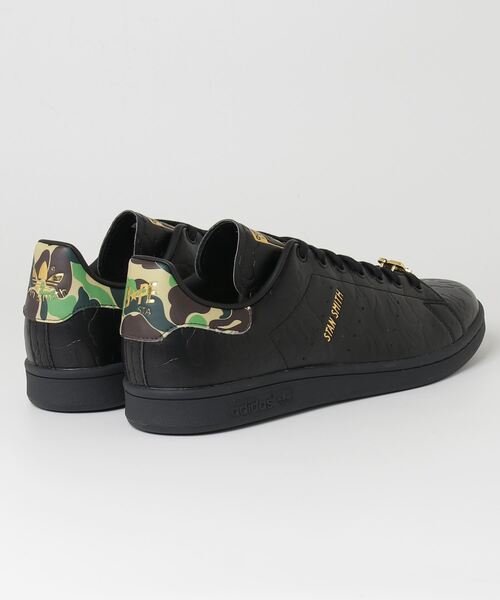 A BATHING APE(アベイシングエイプ)の「BAPE X ADIDAS STAN SMITH BAPE CAMO(スニーカー・メンズ・ブラック/ホワイト・13)」の19枚目の写真