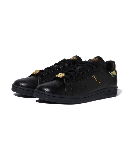 A BATHING APE(アベイシングエイプ)の「BAPE X ADIDAS STAN SMITH BAPE CAMO(スニーカー・メンズ・ブラック/ホワイト・13)」の12枚目の写真