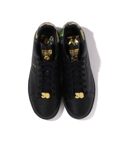 A BATHING APE(アベイシングエイプ)の「BAPE X ADIDAS STAN SMITH BAPE CAMO(スニーカー・メンズ・ブラック/ホワイト・13)」の11枚目の写真
