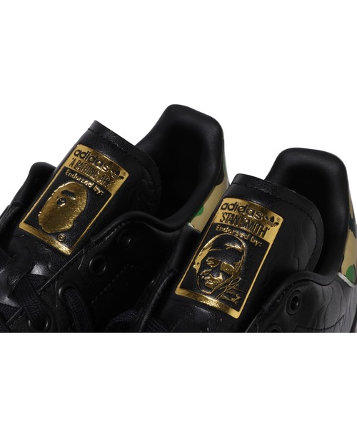 A BATHING APE(アベイシングエイプ)の「BAPE X ADIDAS STAN SMITH BAPE CAMO(スニーカー・メンズ・ブラック/ホワイト・13)」の8枚目の写真
