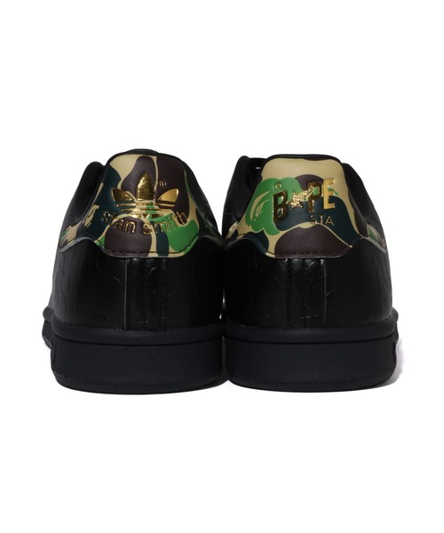 A BATHING APE(アベイシングエイプ)の「BAPE X ADIDAS STAN SMITH BAPE CAMO(スニーカー・メンズ・ブラック/ホワイト・13)」の7枚目の写真