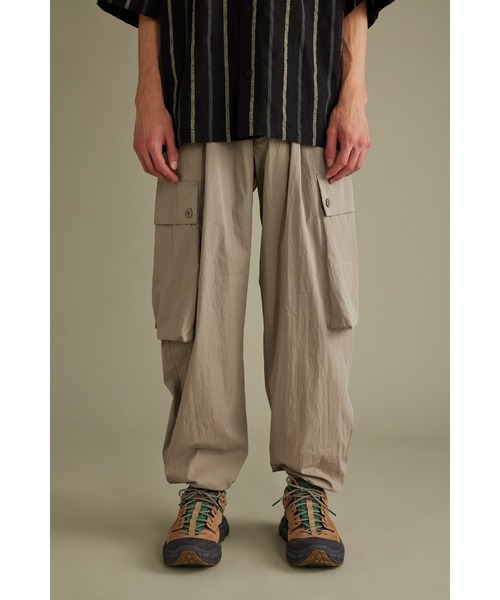 STYLEMIXER（スタイルミキサー）の「ビッグポケットカーゴパンツ（カーゴパンツ・メンズ・ネイビー/ベージュ・LARGE/MEDIUM）」の19枚目の写真