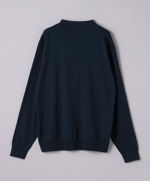 UNITED ARROWS(ユナイテッドアローズ)の「ギザコットン ハイゲージ カーディガン(カーディガン/ボレロ・メンズ・ネイビー/ライトグレー・XL/S/L/M)」の10枚目の写真