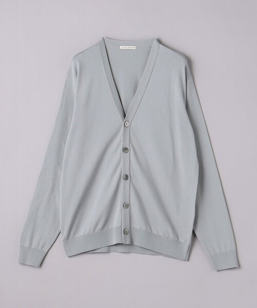 UNITED ARROWS(ユナイテッドアローズ)の「ギザコットン ハイゲージ カーディガン(カーディガン/ボレロ・メンズ・ネイビー/ライトグレー・XL/S/L/M)」の14枚目の写真