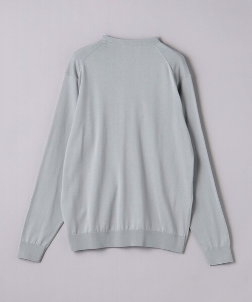 UNITED ARROWS(ユナイテッドアローズ)の「ギザコットン ハイゲージ カーディガン(カーディガン/ボレロ・メンズ・ネイビー/ライトグレー・XL/S/L/M)」の15枚目の写真