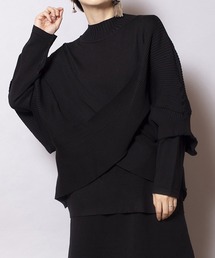 クロスニットプルオーバー