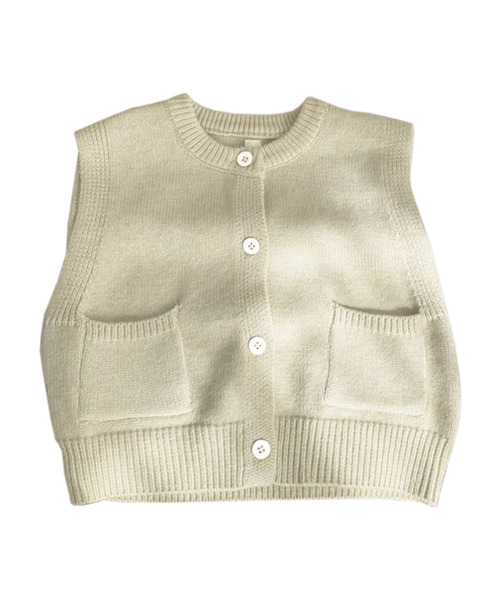 セール】キッズ レトロハイゲージニットベスト（ベスト）｜DAY CLOSET